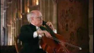 Rostropovich Plays Bach 1iii Courante [upl. by Dermott]