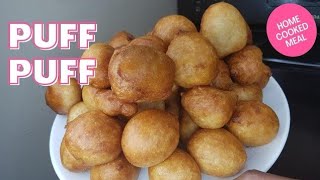 DIY HOW TO MAKE PUFF PUFF Cameroon style [upl. by Laefar552]