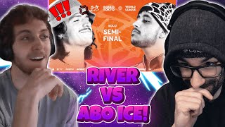 Reacting to RIVER vs ABO ICE  GBB24 SOLO 12 FINALS with taeus [upl. by Rebna146]