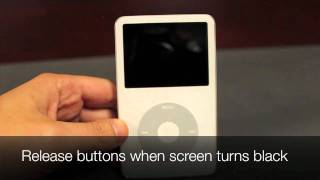 How to Restart an iPod Classic [upl. by Bick764]