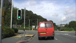 Driving Along Plymouth Road amp Embankment Road A374 Plymouth Devon England 19th August 2011 [upl. by Steven823]