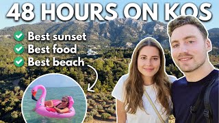 48 HOURS ON KOS Greece 🇬🇷 Top Things To Do Favourite Beach Incredible Sunsets [upl. by Kenneth]