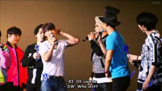 ENG SUB Donghae mentioned Dara at SS6 Concert in Seoul [upl. by Ambrosane]