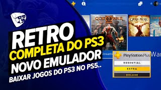 RETRO COMPLETA Do PS3 NO BRASIL Em 2023  NOVO EMULADOR  BAIXAR JOGOS DO PS3 NO PS5 [upl. by Anneuq943]