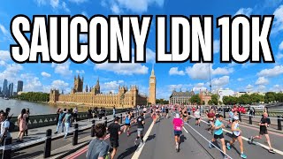 How fast am I Saucony London 10k Race Test [upl. by Annawyt]