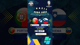 Hasil EURO 2024  PORTUGAL vs SLOVENIA live RCTI  Hasil Piala Eropa 2024 hari ini [upl. by Orpheus]