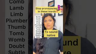 Learn English daily Stop 🛑 pronouncing “B”  Learn English  Anju Jindal  English Skills [upl. by Ramonda]