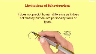 Behaviorist Theory its Contributions and Limitations [upl. by Prentiss]