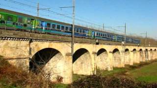 SNCF train Corail Téoz MarseilleBordeaux à Langon33 [upl. by Miyasawa]