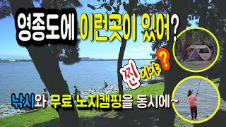 낚시와 캠핑을 무료로 즐길 수 있는 노지캠핑 장소 리뷰수도권에서 가깝고 나무 그늘이 정말 시원한 곳 Incheon Yeongjongdo Daegido Bridge [upl. by Ecertal412]