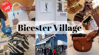 Bicester Village Luxury Outlet 70 OFF Saint Laurent Burberry Bottega Coach Celine [upl. by Lisbeth]