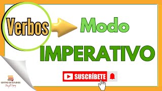 Verbos en Modo IMPERATIVO ► ¡¡Muy completo [upl. by Eneliak]