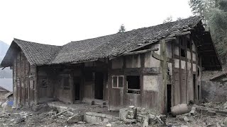 Couple found dilapidated house in the mountains renovated and transformed it [upl. by Erwin]