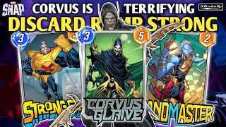 Corvus Glaive Discard Ramp is Terrifying  Marvel SNAP [upl. by Irtimd694]