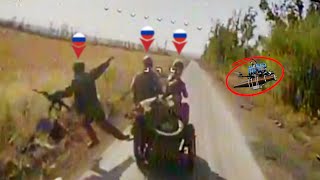 Horrible Ukrainian FPV drone brutally bombard Russian infantry after fierce chase in Pokrovske [upl. by Kosak]