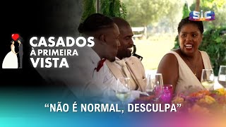 Tia de Elson apreensiva com o casamento  Casados à Primeira Vista [upl. by Fornof]