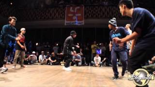 Df Zulu BreakersSine Crew vs Soul Mavericks  BBoy World  EIGHTFINAL  FLOOR WARS 2014 [upl. by Tolmann]