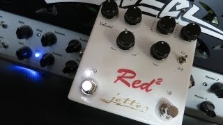 Jetter Red² Red2 or Red Square Overdrive Pedal Demo [upl. by Enirual499]