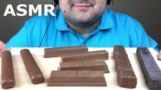 ASMR Chocolate Bars amp Wafers Eating Sounds Eating Show Mukbang NO TALKING [upl. by Dennet]