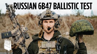 How Strong Is This Modern Russian Army Helmet The 6B47 [upl. by Elery359]