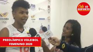 Margarita Martínez  2do Dia Preolímpico Femenino Voleibol Tokio 2020 [upl. by Esinahs]