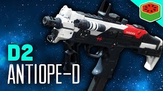 BEST SMG FOR CRUCIBLE  ANTIOPED  Destiny 2 Gameplay [upl. by Harpp998]