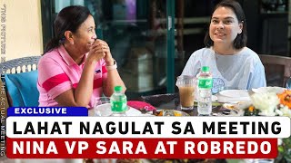 Nawindang Ang Lahat sa Pagkikita ni VP Sara Duterte At Leni Robredo [upl. by Naltiak]