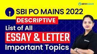 SBI PO 2023 Descriptive Paper Preparation Tips and Strategies [upl. by Rekoob]