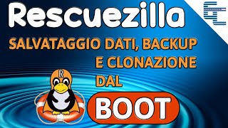 Salvataggio dati Backup e clonazione dal BOOT con Rescuezilla 🔝 [upl. by Bertrand]