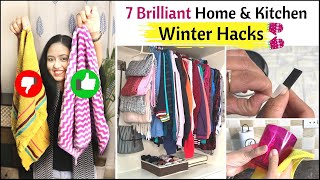 7 Brilliant Winter Hacks For Home And Kitchen  Must Know Winter Lifehacks  Winter Ready Your Home [upl. by Bartlett]