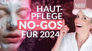 8 SkincareNoGos für 2024 Das solltest Du vermeiden [upl. by Yde]