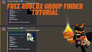 FAST ROBLOX GROUP FINDER SOURCE CODE SEE DESC [upl. by Devol]