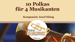 10 Polkas für 4 Musikanten Glücksmomente [upl. by Stanhope]