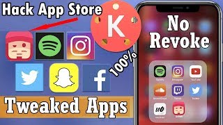 Get  AppsiOsGods App Store Tweaked Apps Hack Games  Full Free NO REVOKE [upl. by Nosemyaj]