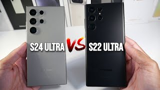 Samsung Galaxy S22 Ultra VS Samsung Galaxy S24 Ultra In 2024 Is It Worth Upgrading [upl. by Gow]