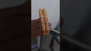 Gold bangles jewellery new jewellery design sonar necklace design newshorts [upl. by Burd]