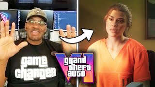 Franklin Actor Shawn Fonteno reacts to GTA 6 Trailer [upl. by Einnim]