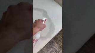 How to remove a water stain from a white sofa 💦 performancefabric howto [upl. by Tryck]