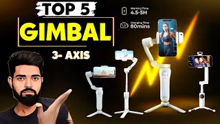 best 3 axis gimbal for smartphone  best gimbal for smartphone  best gimbal for iphone best gimbal [upl. by Nerhe]