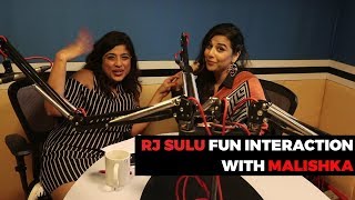 RJ Sulu  Vidya Balan Fun Interaction with My Malishka​ [upl. by Ihcur]