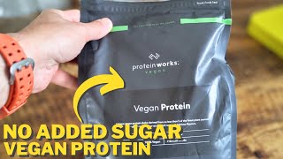 Tested Protein Works Vegan PlantBased Protein Shake Review [upl. by Eleira923]