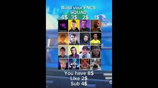 Build your FNCS squad [upl. by Buddy]