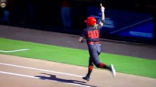 Oklahoma State softballs Miranda Elish hits home run vs North Texas in Stillwater regional [upl. by Dlanar328]