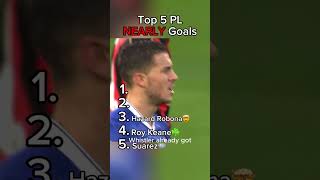 Premier Leagues MOST HEARTSTOPPING Nearly Goals [upl. by Sualokcin399]