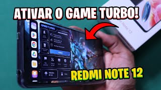 Como ativar o Game Turbo no Redmi Note 12 [upl. by Ronym]