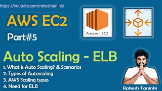 EC2 Autoscaling  AWS Compute  Part5  Need for ELB  In Telugu  Rakesh Taninki [upl. by Kalinda904]