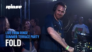 Fold  Live From Rinse FM Summer Terrace Party 2024 [upl. by Harvison]