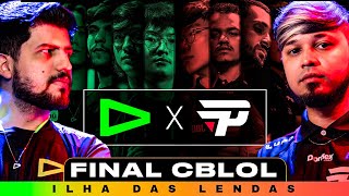 LOUD X PAIN GAMING A MAIOR FINAL DE CBLOL DA HISTÓRIA  ILHA DAS LENDAS [upl. by Pas]