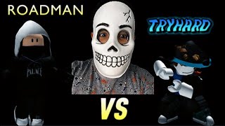 ROADMAN VS TRYHARD ROBLOX BEDWARS EDIT [upl. by Hoem710]