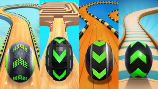 Going Balls Rolling Ball Sky Escape Rolling Ball Master Sky Rolling Ball 3D Speedrun Gameplay [upl. by Yrot269]